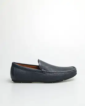 Tomaz C480 Men's Plain Moccasins (Navy)