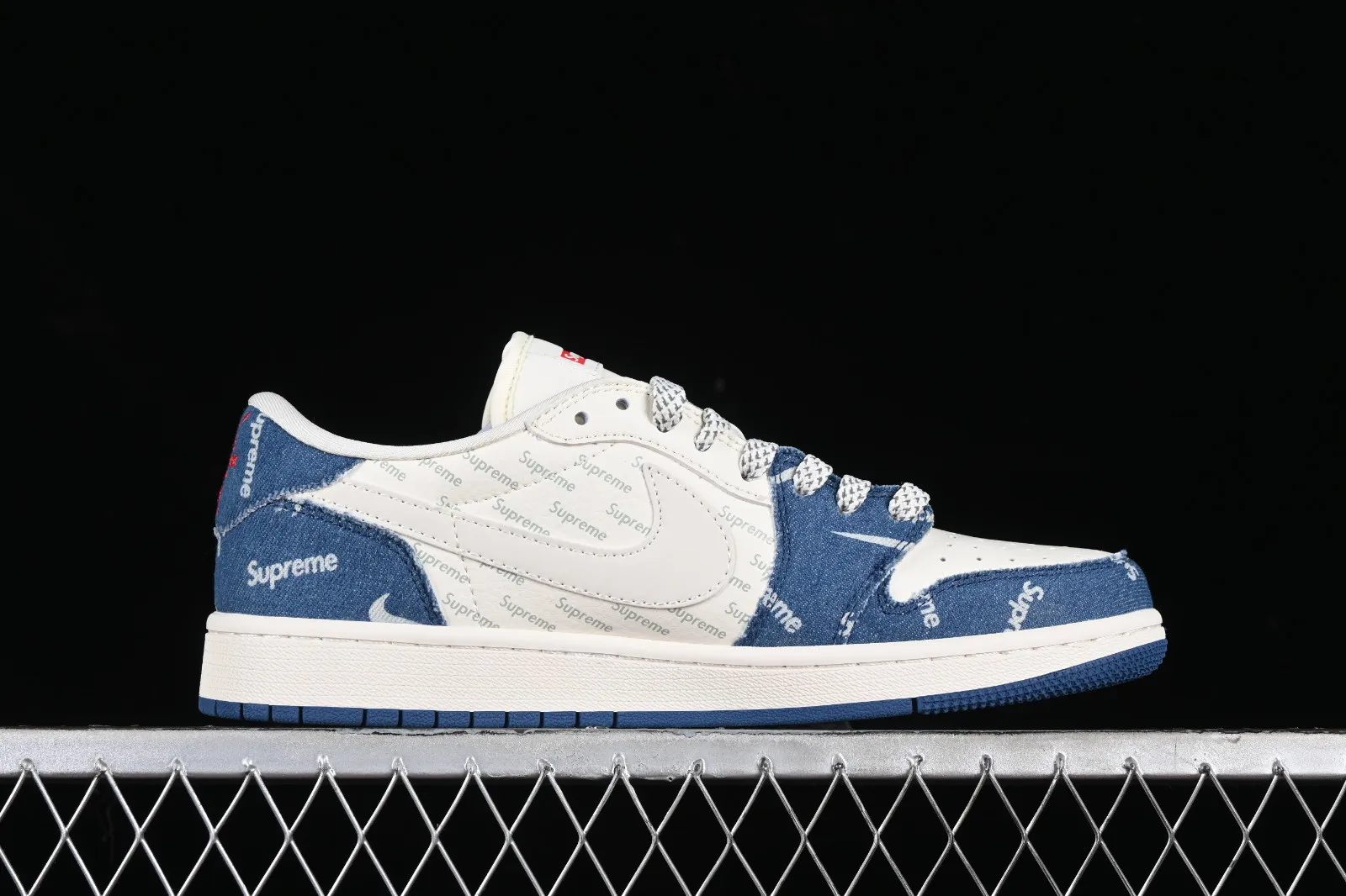 Travis Scott x Fragment Design x Air Jordan 1 Low OG SP Off White Blue LJ5188-001