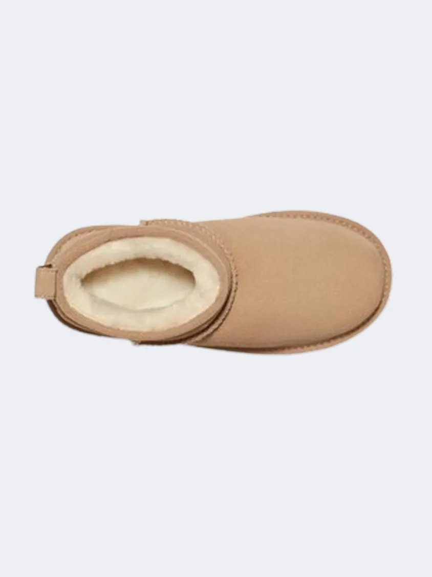 Ugg Classic Ultra Mini Platform Kids-Girls Lifestyle Shoes Sand