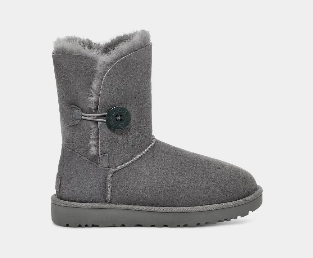 Ugg - Kids Bailey Button (Grey)