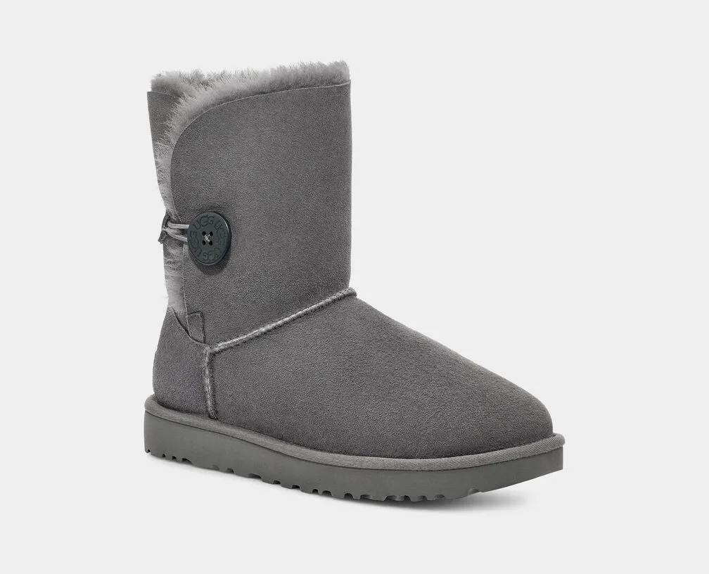 Ugg - Kids Bailey Button (Grey)