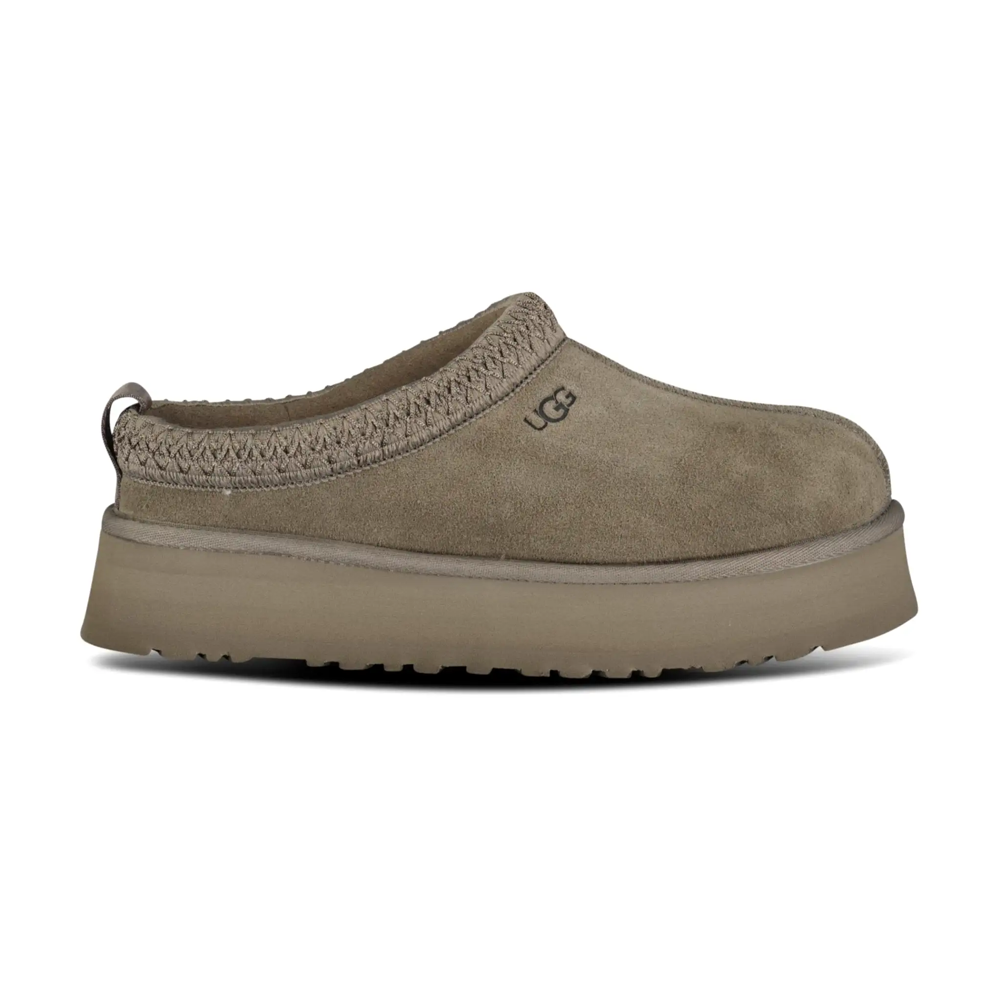 UGG TAZZ SLIPPERS GREY PLUME