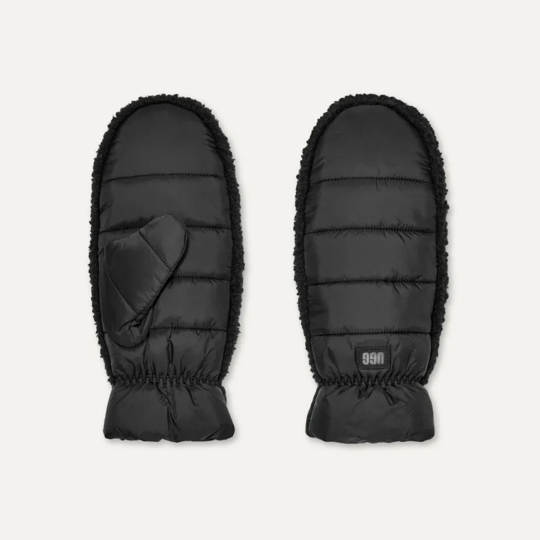 UGG UGGFluff Mitten in Black 101019