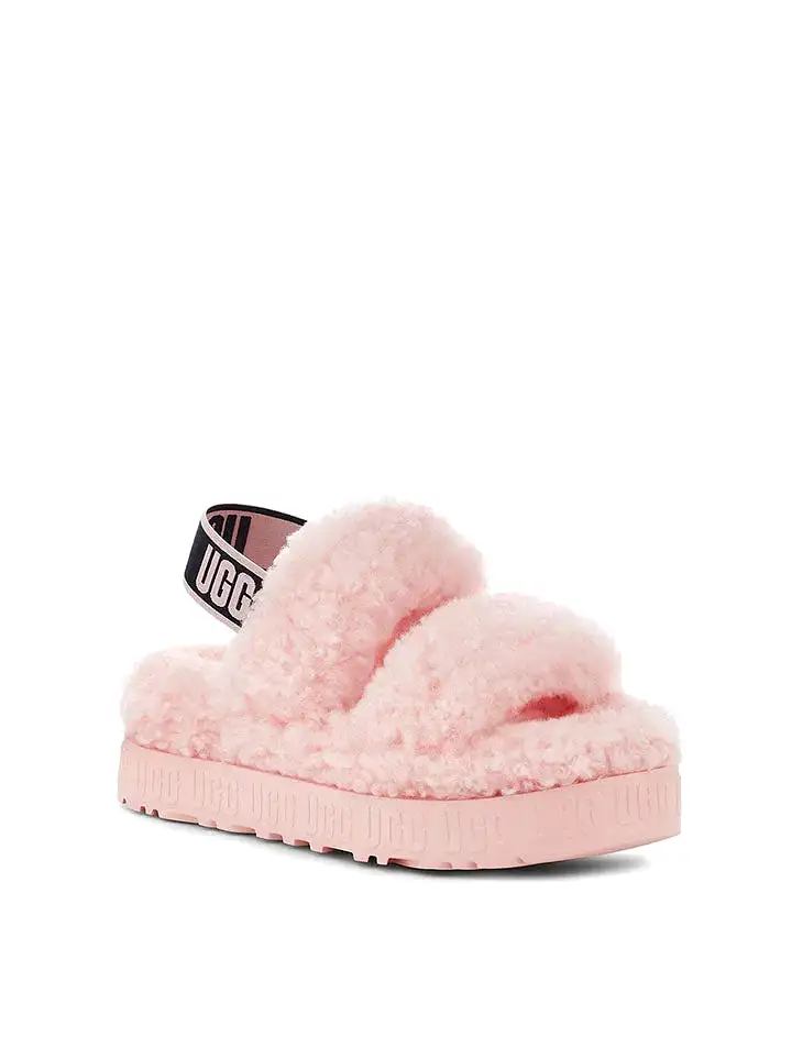 UGG Womens Oh Fluffita Pink Scallop