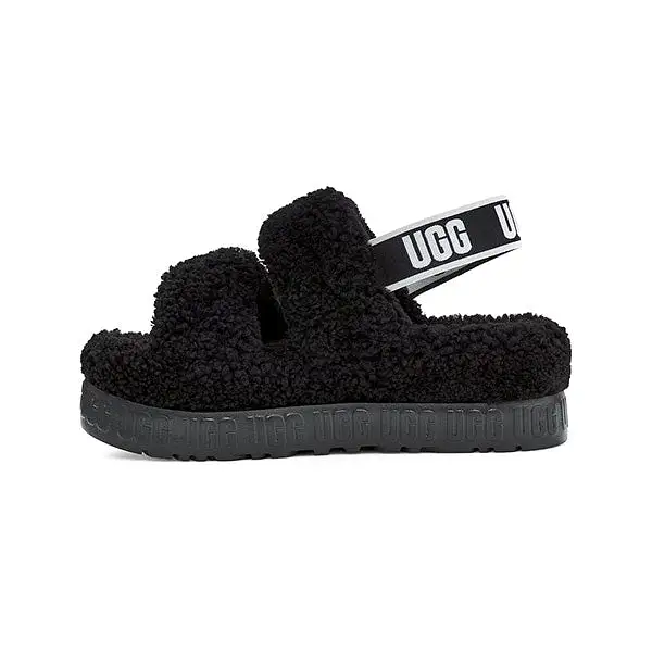 UGG Women's Oh Fluffita Platform (1120876) Black