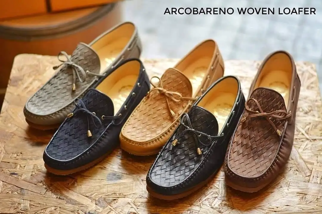 W821 Classic Woven Loafer Nubuck Blue