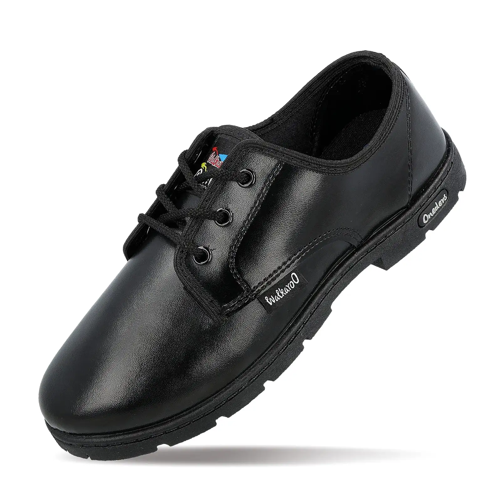 Walkaroo Kids School Shoes - WV521 Black