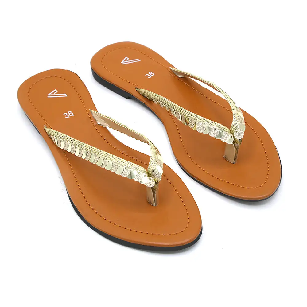 Women's Slipper - Golden